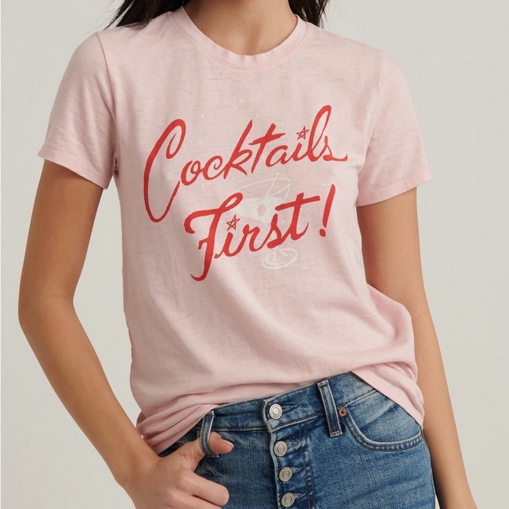 Lucky brand cocktails first shirt